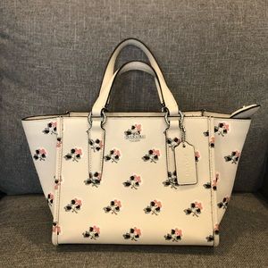 Cute Coach handbag with crossbody strap